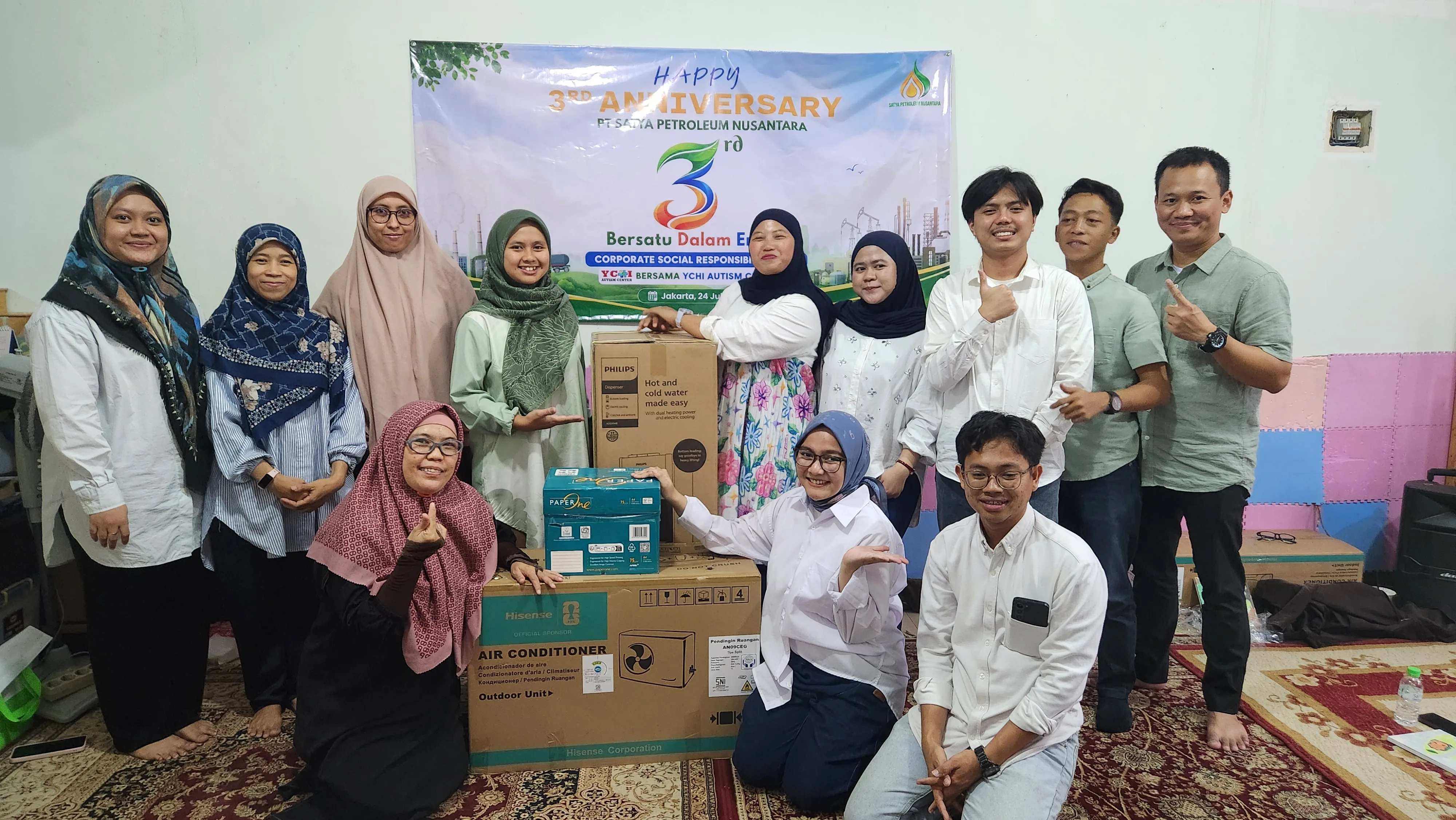 CSR · YCHI x PT Satya Petroleum Nusantara - Cover